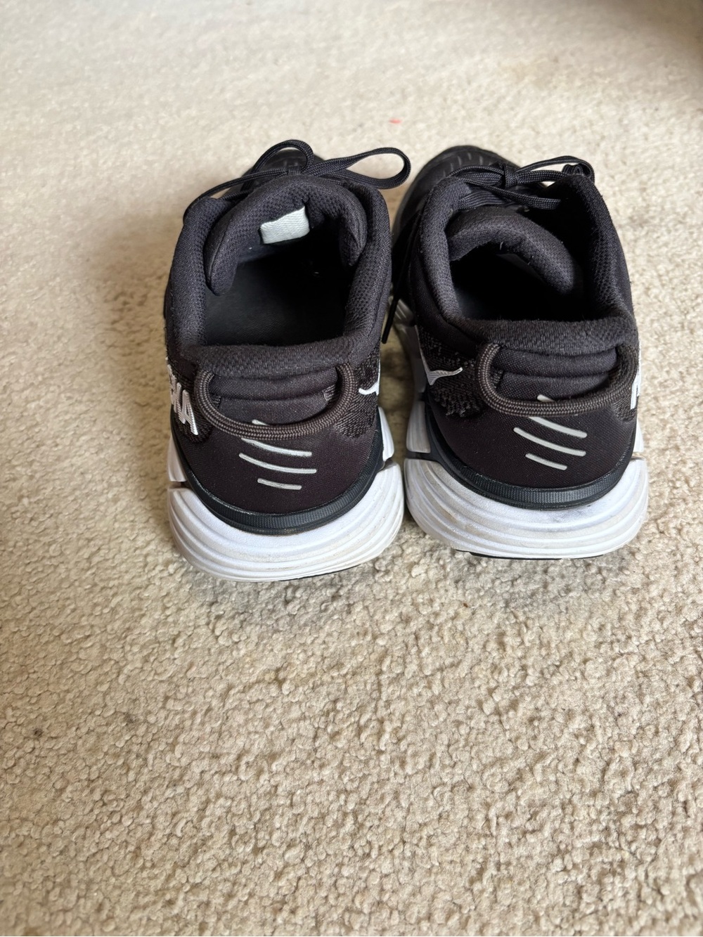 Hoka Gaviota 4 Women's 9 Black White Stability Running Shoes - Picture 4 of 6